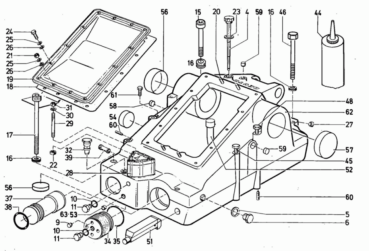 Preview: Dichtung für Hydraulikmessstab Deutz 05 / 06 / 07 / DX / Intrac Serie